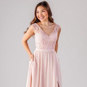 Blush Pink Bridesmaid Dress!